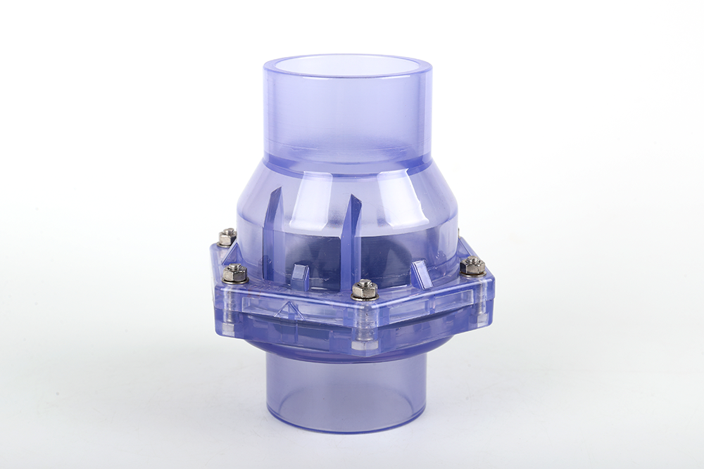 通州透明翻板式止回阀